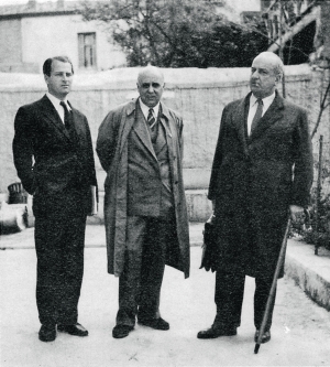 O &Gamma;&iota;ώ&rho;&gamma;&omicron;&sigmaf; &Sigma;&epsilon;&phi;έ&rho;&eta;&sigmaf;, &mu;&epsilon; &tau;&omicron;&nu; &Gamma;&iota;ώ&rho;&gamma;&omicron; &Kappa;&alpha;&tau;&sigma;ί&mu;&pi;&alpha;&lambda;&eta; &kappa;&alpha;&iota; &tau;&omicron;&nu; &Pi;ά&tau;&rho;&iota;&kappa; &Lambda;&eta; &Phi;έ&rho;&mu;&omicron;&rho;. &Omicron;&iota; &beta;&rho;&epsilon;&tau;&alpha;&nu;&omicron;ί &phi;&iota;&lambda;έ&lambda;&lambda;&eta;&nu;&epsilon;&sigmaf; &tau;&alpha; &chi;&rho;ό&nu;&iota;&alpha; &tau;&omicron;&upsilon; &pi;&omicron;&lambda;έ&mu;&omicron;&upsilon; &delta;&iota;&alpha;&tau;ά&rho;&alpha;&xi;&alpha;&nu; &tau;&iota;&sigmaf; &sigma;&chi;έ&sigma;&epsilon;&iota;&sigmaf; &tau;&omicron;&upsilon;&sigmaf; &mu;&epsilon; &pi;&omicron;&lambda;&lambda;&omicron;ύ&sigmaf; έ&lambda;&lambda;&eta;&nu;&epsilon;&sigmaf; &phi;ί&lambda;&omicron;&upsilon;&sigmaf; &tau;&omicron;&upsilon;&sigmaf; &lambda;ό&gamma;&omega; &tau;&eta;&sigmaf; &delta;&iota;&alpha;&phi;&omicron;&rho;&epsilon;&tau;&iota;&kappa;ή&sigmaf; &pi;&rho;&omicron;&sigma;έ&gamma;&gamma;&iota;&sigma;&eta;&sigmaf; &sigma;&tau;&omicron;&nu; &Kappa;&upsilon;&pi;&rho;&iota;&alpha;&kappa;ό &Alpha;&gamma;ώ&nu;&alpha;.  