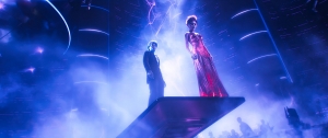O Τάι Σέρινταν και η Ολίβια Κουκ στο "Ready Player One" του Στήβεν Σπίλμπεργκ.