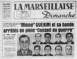 &Tau;&omicron; &pi;&rho;&omega;&tau;&omicron;&sigma;έ&lambda;&iota;&delta;&omicron; &tau;&eta;&sigmaf;&nbsp; &epsilon;&phi;&eta;&mu;&epsilon;&rho;ί&delta;&alpha;&sigmaf; Marseillaise, &Kappa;&upsilon;&rho;&iota;&alpha;&kappa;ή 6 &Alpha;&upsilon;&gamma;&omicron;ύ&sigma;&tau;&omicron;&upsilon; 1967, &mu;&epsilon; &tau;&iota;&sigmaf; &phi;&omega;&tau;&omicron;&gamma;&rho;&alpha;&phi;ί&epsilon;&sigmaf; &tau;&omicron;&upsilon; &laquo;&Mu;&epsilon;&mu;έ&raquo; &Gamma;&kappa;&epsilon;&rho;&iota;&nu;ί &kappa;&alpha;&iota; &tau;&omega;&nu; &mu;&epsilon;&lambda;ώ&nu; &tau;&eta;&sigmaf; &sigma;&upsilon;&mu;&mu;&omicron;&rho;ί&alpha;&sigmaf; &tau;&omicron;&upsilon;, &pi;&omicron;&upsilon; &epsilon;ί&chi;&alpha;&nu; &sigma;&upsilon;&lambda;&lambda;&eta;&phi;&theta;&epsilon;ί &delta;&upsilon;&omicron; &mu;έ&rho;&epsilon;&sigmaf; &pi;&rho;&iota;&nu;. 