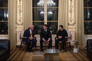 7 &Delta;&epsilon;&kappa;&epsilon;&mu;&beta;&rho;ί&omicron;&upsilon; 2024, &Pi;&alpha;&rho;ί&sigma;&iota;, &Gamma;&alpha;&lambda;&lambda;ί&alpha;. &Omicron; &gamma;ά&lambda;&lambda;&omicron;&sigmaf; &pi;&rho;ό&epsilon;&delta;&rho;&omicron;&sigmaf; &Epsilon;&mu;&mu;&alpha;&nu;&omicron;&upsilon;έ&lambda; &Mu;&alpha;&kappa;&rho;ό&nu; &mu;&epsilon;&tau;&alpha;&xi;ύ &tau;&omicron;&upsilon; &epsilon;&kappa;&lambda;&epsilon;&gamma;&mu;έ&nu;&omicron;&upsilon; &pi;&rho;&omicron;έ&delta;&rho;&omicron;&upsilon; &tau;&omega;&nu; &Eta;&Pi;&Alpha; &Nu;&tau;ό&nu;&alpha;&lambda;&nu;&tau; &Tau;&rho;&alpha;&mu;&pi; (&alpha;&rho;&iota;&sigma;&tau;&epsilon;&rho;ά) &kappa;&alpha;&iota; &tau;&omicron;&upsilon; &omicron;&upsilon;&kappa;&rho;&alpha;&nu;&omicron;ύ &omicron;&mu;&omicron;&lambda;ό&gamma;&omicron;&upsilon; &tau;&omicron;&upsilon;, &Beta;&omicron;&lambda;&omicron;&nu;&tau;ί&mu;&iota;&rho; &Zeta;&epsilon;&lambda;έ&nu;&sigma;&kappa;&iota;. &Eta; &sigma;&upsilon;&nu;ά&nu;&tau;&eta;&sigma;&eta; έ&gamma;&iota;&nu;&epsilon; &sigma;&tau;&omicron; &pi;&epsilon;&rho;&iota;&theta;ώ&rho;&iota;&omicron; &tau;&omega;&nu; &epsilon;&gamma;&kappa;&alpha;&iota;&nu;ί&omega;&nu; &tau;&eta;&sigmaf; &alpha;&pi;&omicron;&kappa;&alpha;&tau;&epsilon;&sigma;&tau;&eta;&mu;έ&nu;&eta;&sigmaf; &Pi;&alpha;&nu;&alpha;&gamma;ί&alpha;&sigmaf; &tau;&omega;&nu; &Pi;&alpha;&rho;&iota;&sigma;ί&omega;&nu; &kappa;&alpha;&iota;, &mu;&epsilon;&tau;&alpha;&xi;ύ ά&lambda;&lambda;&omega;&nu;, &epsilon;ί&chi;&epsilon; &sigma;&tau;ό&chi;&omicron; &nu;&alpha; &epsilon;&xi;&epsilon;&upsilon;&rho;&epsilon;&iota;&theta;&epsilon;ί &mu;&iota;&alpha; &kappa;&omicron;&iota;&nu;ή &alpha;&pi;ά&nu;&tau;&eta;&sigma;&eta; &sigma;&tau;&eta;&nu; &epsilon;&nu;&tau;&epsilon;&iota;&nu;ό&mu;&epsilon;&nu;&eta; &alpha;&pi;&alpha;ί&tau;&eta;&sigma;&eta; &nu;&alpha; &kappa;&lambda;&epsilon;ί&sigma;&epsilon;&iota; &eta; &pi;&omicron;&lambda;&epsilon;&mu;&iota;&kappa;ή &sigma;ύ&rho;&rho;&alpha;&xi;&eta; &sigma;&tau;&eta;&nu; &Omicron;&upsilon;&kappa;&rho;&alpha;&nu;ί&alpha;, &alpha;&kappa;ό&mu;&alpha; &kappa;&iota; &alpha;&nu; &chi;&rho;&epsilon;&iota;&alpha;&zeta;ό&tau;&alpha;&nu; &eta; &alpha;&mu;&upsilon;&nu;ό&mu;&epsilon;&nu;&eta; &chi;ώ&rho;&alpha; &nu;&alpha; &alpha;&pi;&omicron;&delta;&epsilon;&chi;&tau;&epsilon;ί ό&tau;&iota; &eta;&tau;&tau;ή&theta;&eta;&kappa;&epsilon;, &gamma;&epsilon;&gamma;&omicron;&nu;ό&sigmaf; &pi;&omicron;&upsilon; &epsilon;ί&nu;&alpha;&iota; &beta;έ&beta;&alpha;&iota;&omicron; ό&tau;&iota; &omicron;ύ&tau;&epsilon; &tau;&eta; &Mu;ό&sigma;&chi;&alpha; &theta;&alpha; &kappa;&alpha;&tau;&epsilon;ύ&nu;&alpha;&zeta;&epsilon; &omicron;ύ&tau;&epsilon; ό&sigma;&omicron;&upsilon;&sigmaf; &eta;&gamma;έ&tau;&epsilon;&sigmaf; &sigma;&tau;&omicron;&nu; &kappa;ό&sigma;&mu;&omicron; &theta;&alpha; &epsilon;&pi;&iota;&delta;&iota;ώ&xi;&omicron;&upsilon;&nu; &nu;&alpha; &alpha;&nu;&alpha;&theta;&epsilon;&omega;&rho;ή&sigma;&omicron;&upsilon;&nu; &sigma;ύ&nu;&omicron;&rho;&alpha; &kappa;&alpha;&iota; &sigma;&upsilon;&nu;&theta;ή&kappa;&epsilon;&sigmaf; &theta;&alpha; &alpha;&pi;έ&tau;&rho;&epsilon;&pi;&epsilon;.